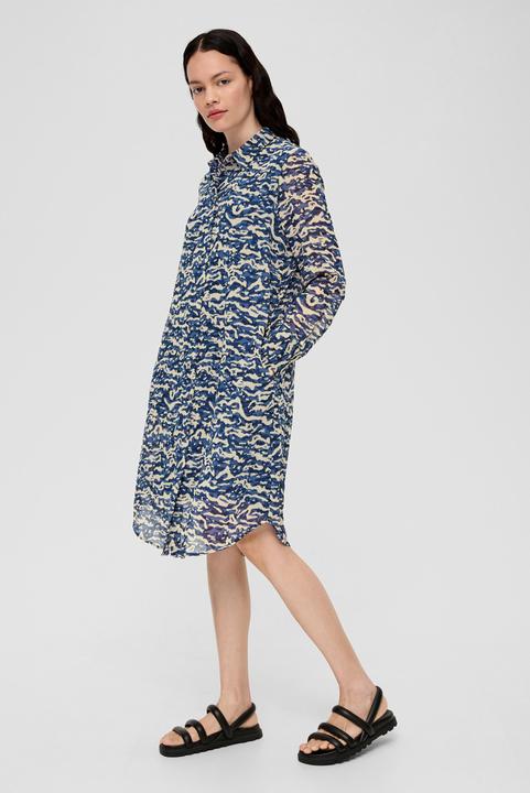 Image du produit s.Oliver Kleid Chiffon-Kleid mit Alloverprint (32)