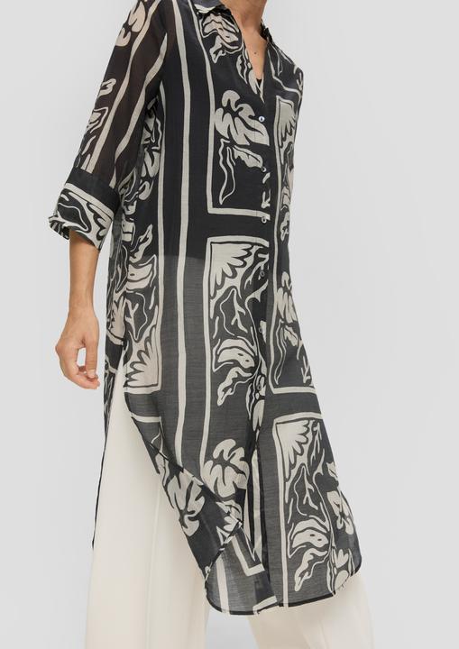 Actual product image s.Oliver Bluse Leichte Longbluse aus Lyocellmix (36)