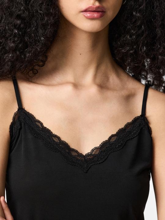 Actual product image Pieces Lace Strappy Top (M)