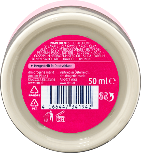 Produktbild dm Balea Deocreme mit Natron (Crème)