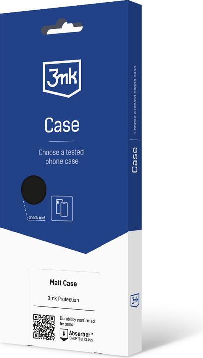 Image du produit 3MK Matt Case Sam A05s czarny/black (Samsung Galaxy A05s)