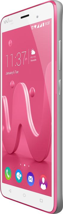 Produktbild Wiko Jerry (16 GB, Pink, Silver, 5", Hybrid Dual SIM, 3G)
