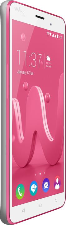 Produktbild Wiko Jerry (16 GB, Pink, Silver, 5", Hybrid Dual SIM, 3G)