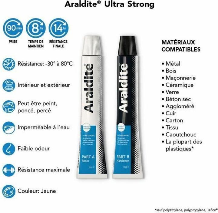Produktbild Araldite Standard Kleber, Tube (60 g, 15 ml)