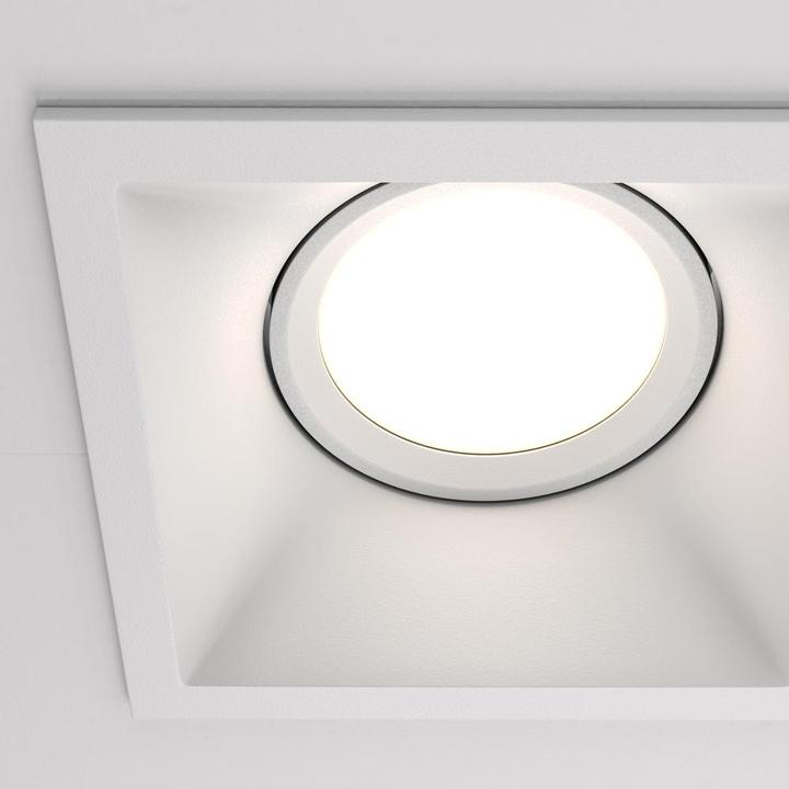 Actual product image Maytoni Dot downlight, recessed light 2x GU10 White (GU10)