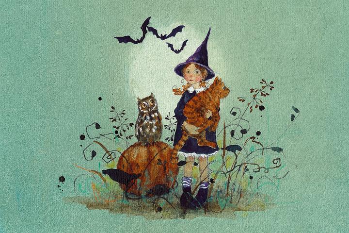 Actual product image Drescher:Postkartenbuch »Ein buntes Jah (15 pcs.)