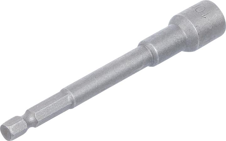 Image du produit BGS Douille à choc, six pans, extra longue pour perceuses 6,3 mm (1/4") 10 mm (10 mm)