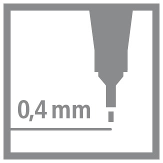 Actual product image STABILO point 88 Fineliner (Sorted, 25 x)
