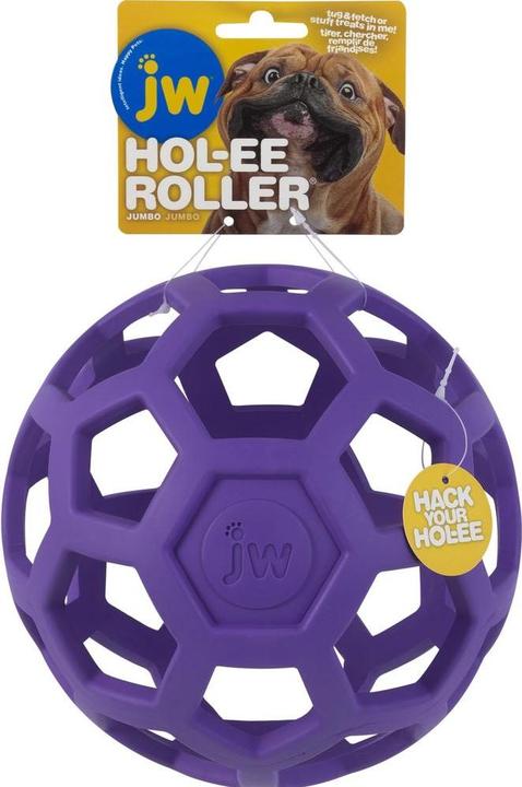Image du produit JW Jouet pour chien Hol-ee Roller Jumbo, Ø 19 cm, Assorti (Jouet à mâcher pour chien)