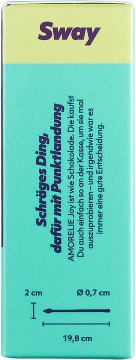 Produktbild Amorelie Penisring «Sway» Blau (2 cm)