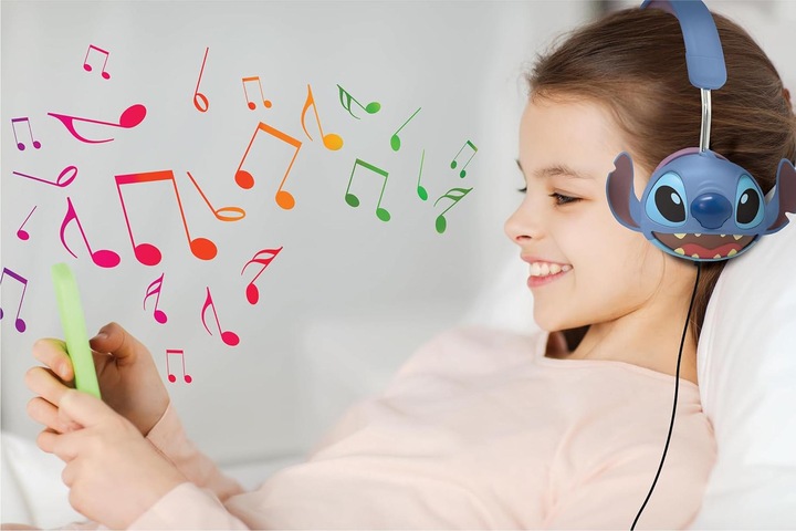 Image du produit Disney Lexibook - Stitch - Casque pliable filaire (HP015D)