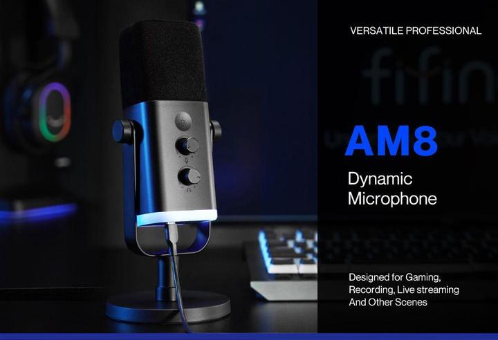 Actual product image Fifine AM8