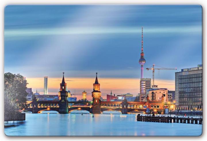 Produktbild Trenddeko Oberbaumbrücke Berlin (60 x 40 cm)