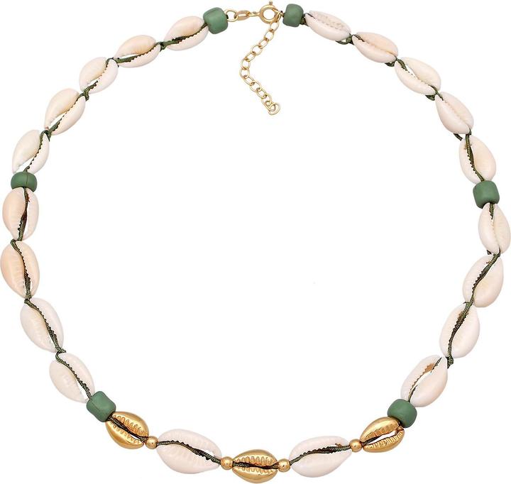 Immagine prodotto Elli Girocollo, conchiglia (Conchiglia, Argento 925, Nylon, Vetro, Nessuna pietra, 36 cm)