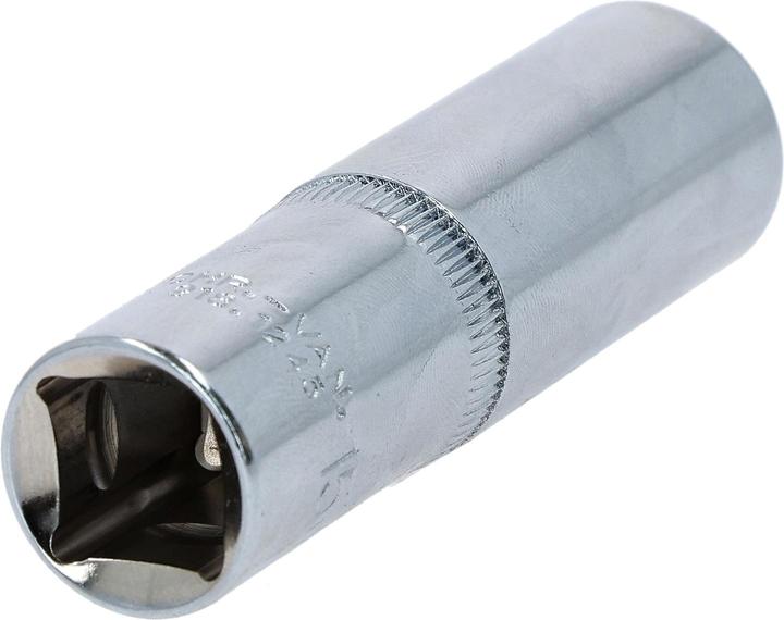 Produktbild KS Tools 1/2" CHROMEplus Sechskant-Stecknuss lang (15 mm)