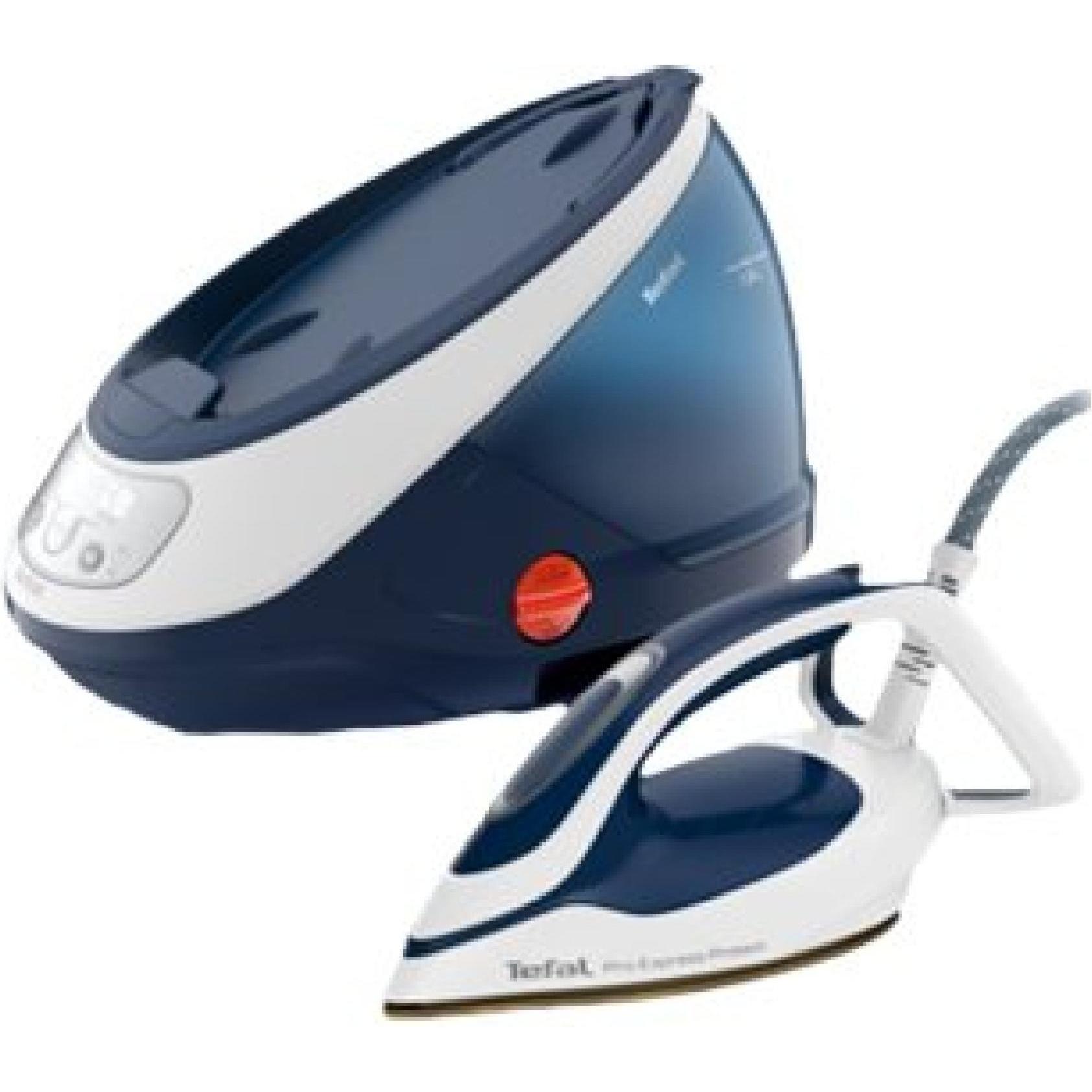 Tefal Pro Express Protect GV9221E0 Stoomstrijkstation, Strijkijzer, Blauw, Wit