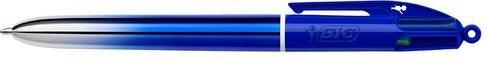 Produktbild Bic Vierfarbenkugelschreiber (Blau, Grün, Rot, Schwarz, Silber, 1x)