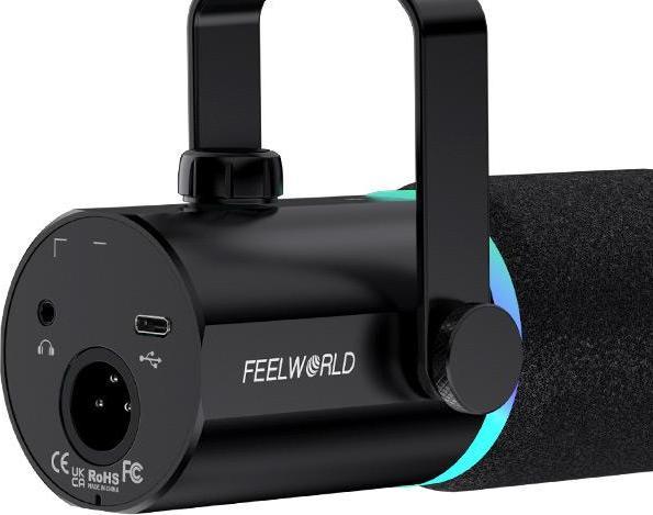 Actual product image Feelworld PM1 Microphone - black