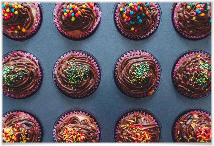 Image du produit Trenddeko Muffins d'anniversaire (45 x 30 cm)