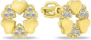 Immagine prodotto Brilio Silver - Original gold-plated stud earrings EA1124Y (Oro)