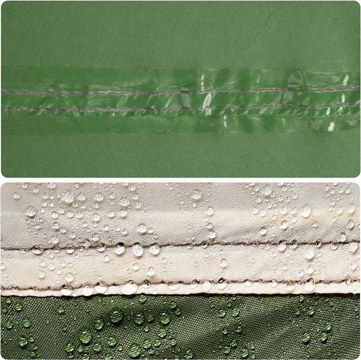 Image du produit vidaXL Tente de camping 3 personnes 465 x 220 x 170 cm 185T Taft (Tente igloo, 6.20 kg, 3 personnes)