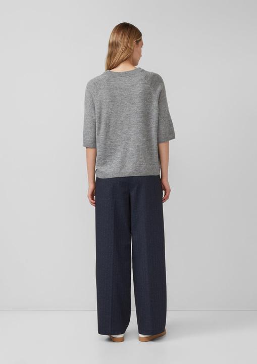 Produktbild s.Oliver Strickpullover Kurzarmpullover aus Alpakamix (48)