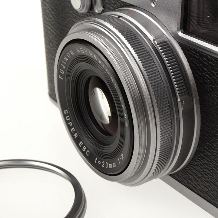 Produktbild JJC LH JX100 Fuji Zonnekap Zilver