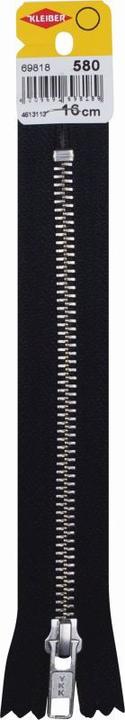 Kleiber Reiáverschluss, Metall, L„nge: 160 mm, schwarz (16 cm)