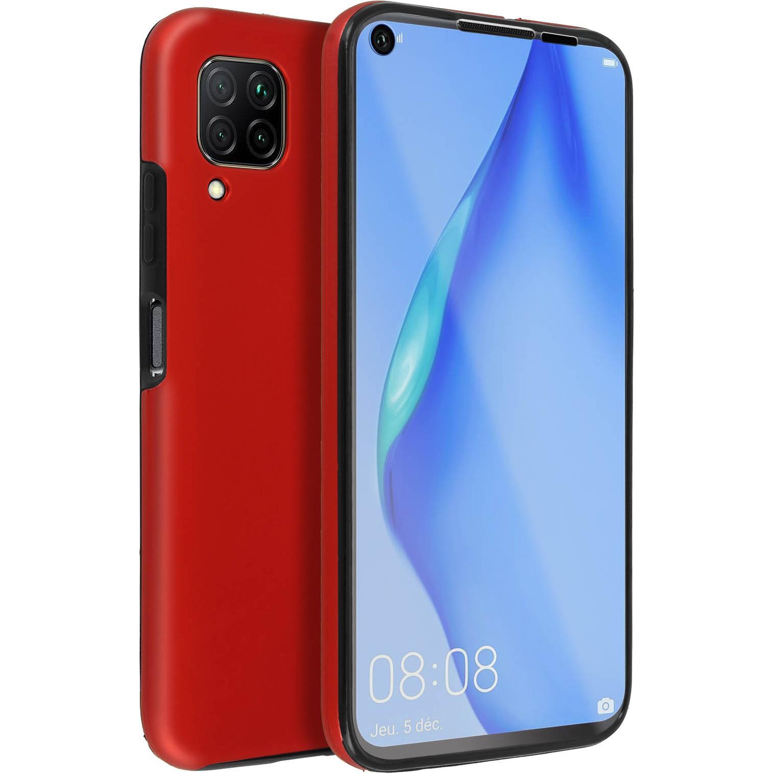Thumbnail - Avizar Complet Series (Huawei P40 Lite), Smartphone Hülle, Rot