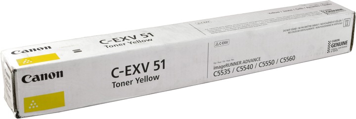 Produktbild Canon C-EXV 51 (Y)