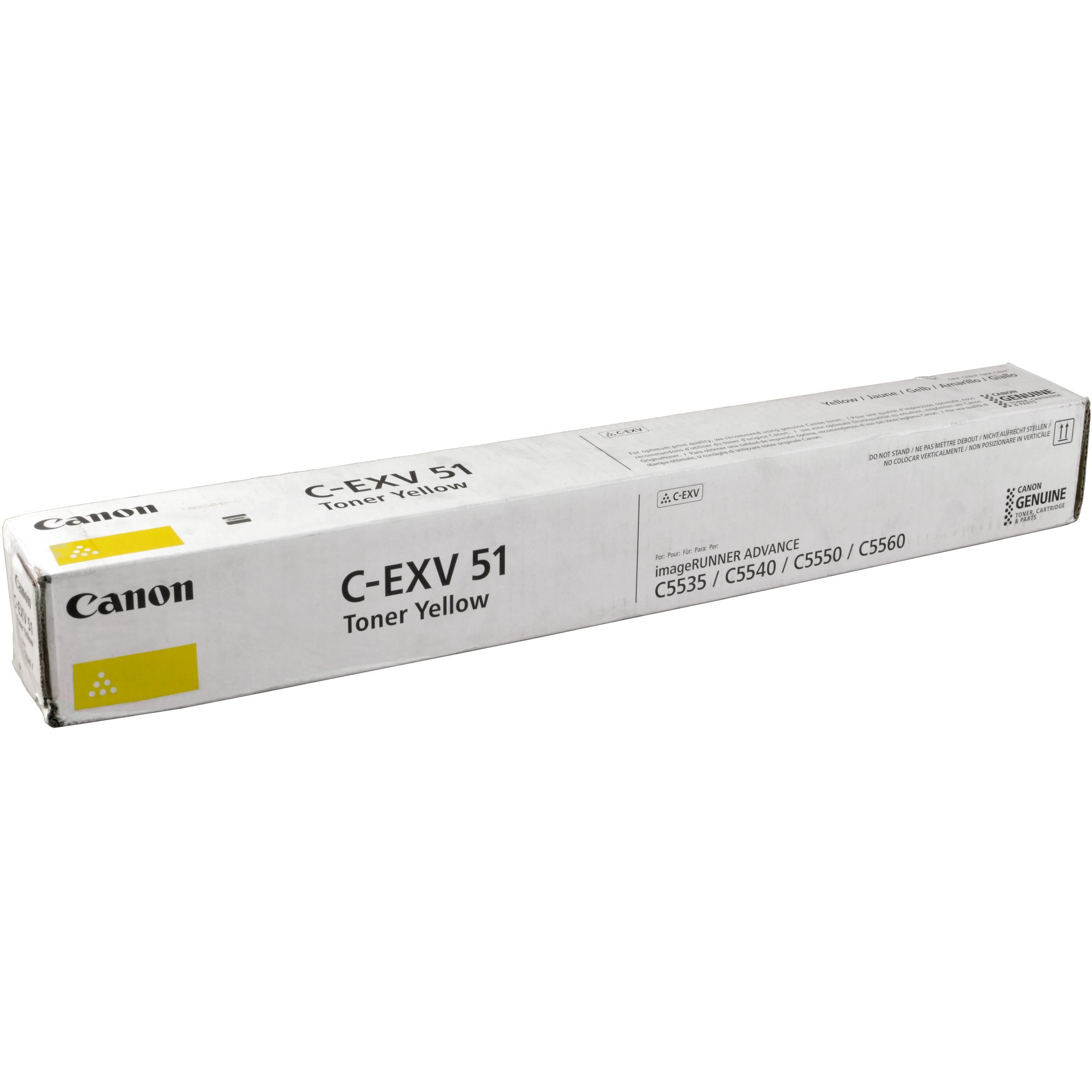 Canon, Toner, C-EXV 51 (Y)