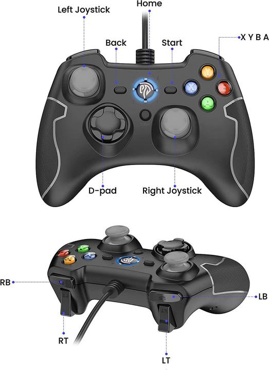 Actual product image EasySMX Esm-9100-gre (Android, PS3, Switch, Steam Machine, PC)
