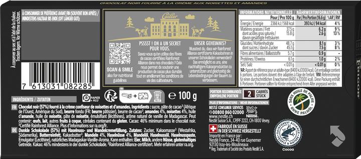 Image du produit Cailler Frigor Tablette Chocolat noir (100 g)