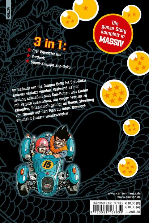 Actual product image Dragon Ball Massiv 9 (German, Akira Toriyama, 2020)
