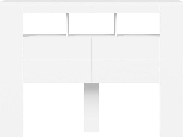 Actual product image vidaXL LED headboard (140 x 18.5 x 103.5 cm)