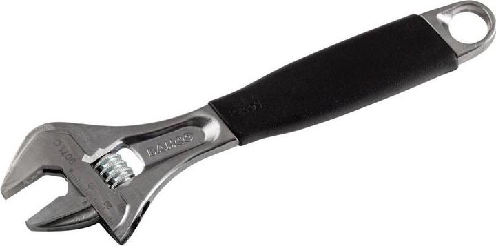 Produktbild Bahco ERGO 20-mm-Rollgabelschlüssel mit Zentralmutter und Gummigriff, verchromt, 158 mm (20 mm)