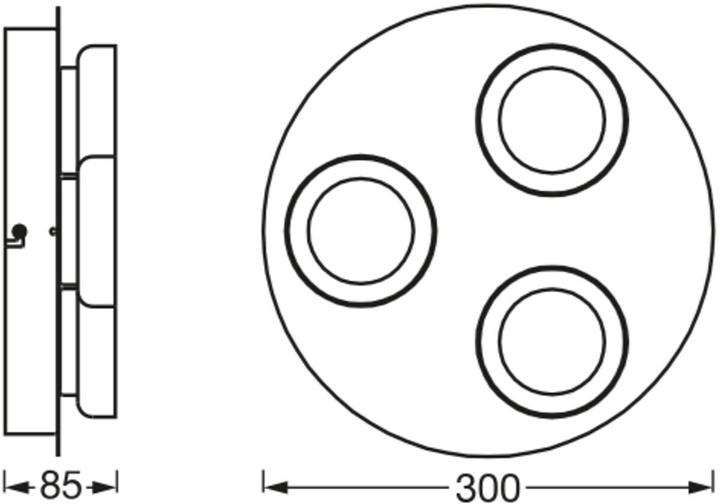 Produktbild Ledvance Smart+ Wifi Orbis Wall Round (1800 lm)
