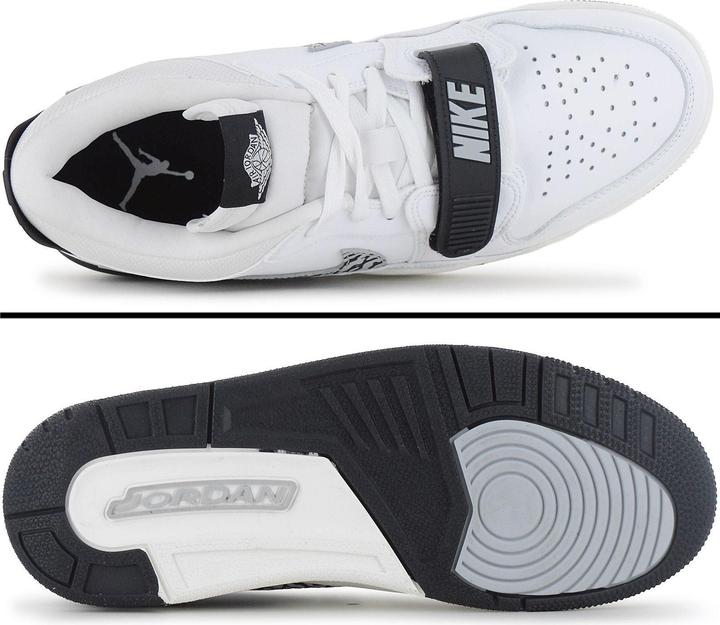 Image du produit Jordan Legacy 312 Low Blanc Noir Elephant Swoosh (45)