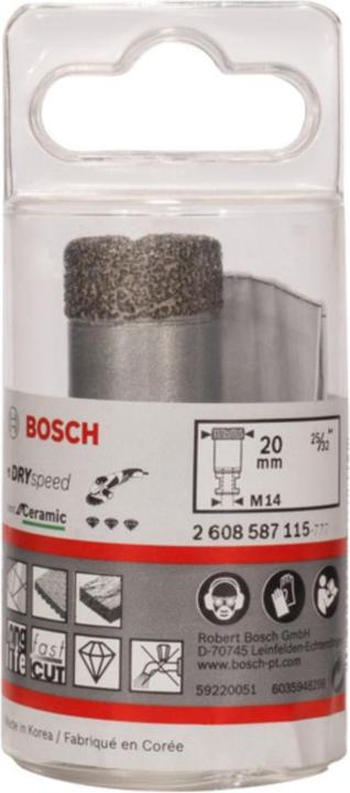 Produktbild Bosch Professional Zubehör PRO Core Cutter dry, 20 x 35 x 22,23 mm (20 mm)