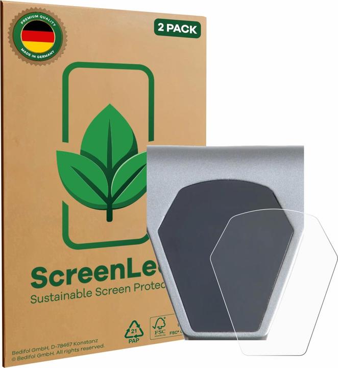 Actual product image ScreenLeaf Screen Protector sustainable Screen Protection, clear, anti-scratch