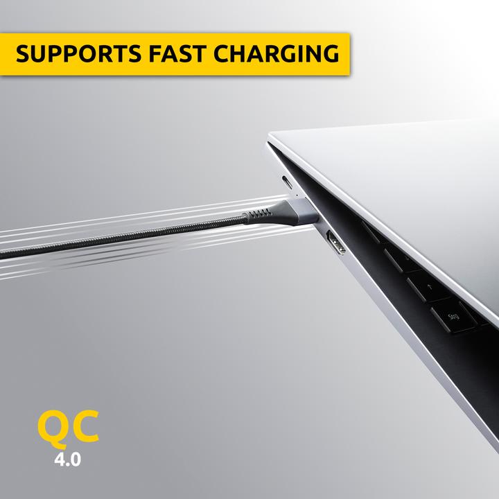 Actual product image Intenso USB A — USB C (1.50 m, USB 2.0, 60 W)