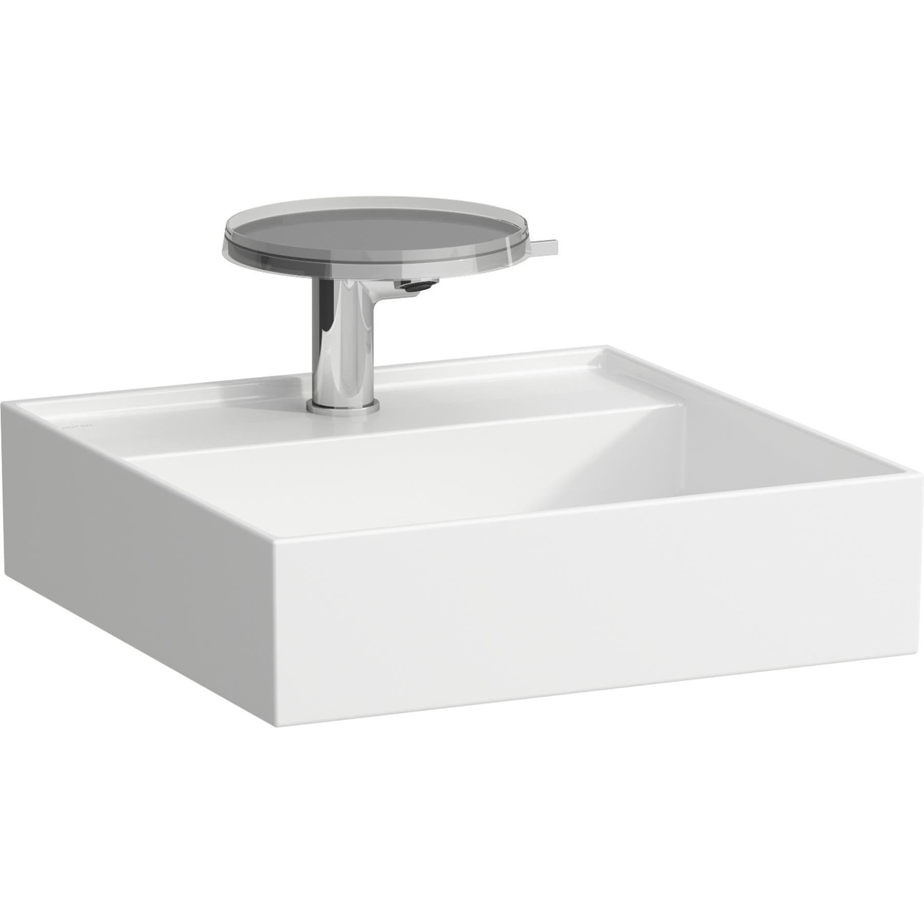 Laufen Handwaschbecken KARTELL 460x460mm o ÜL 1 HL-Ausf. weiss (460 mm, 460 mm) (H8153310001111)
