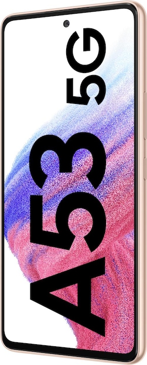 Produktbild Samsung Galaxy A53 5G EU (128 GB, Awesome Peach, 6.50", Dual SIM, 64 Mpx, 5G)