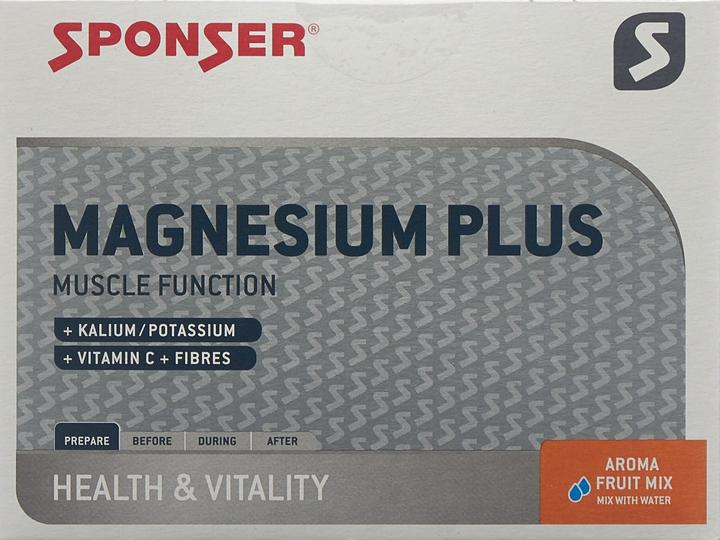 Sponser Magnesio Plus (Multifrutto, 20 pz., 130 g)