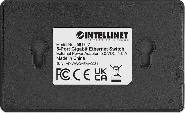 Image du produit Intellinet Commutateur Gigabit Ethernet à 5 ports (5 ports)