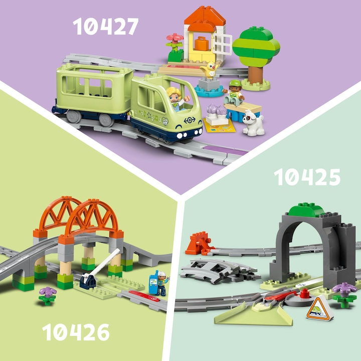 Image du produit LEGO Grosse interaktive Eisenbahn (10428)