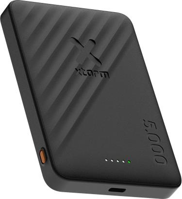 Image du produit Xtorm 5000mAh Wireless Powerbank Go2 Charcoal Black (5000 mAh, 15 W)