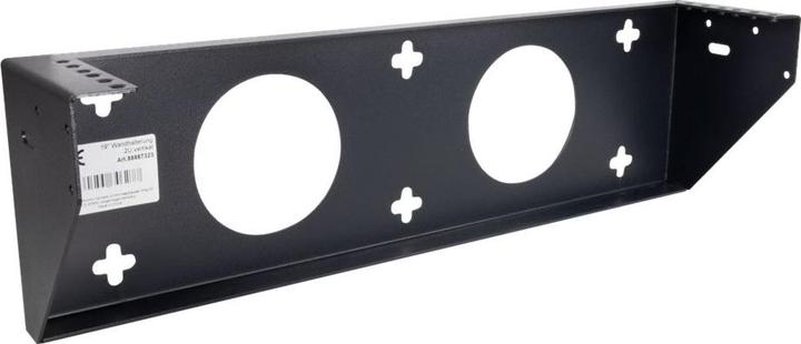 Intertech INTER-TECH IPC Wandhalterung 2U Traglast bis zu 15kg fuer 48,30cm (19") Geraete bis max. 2U