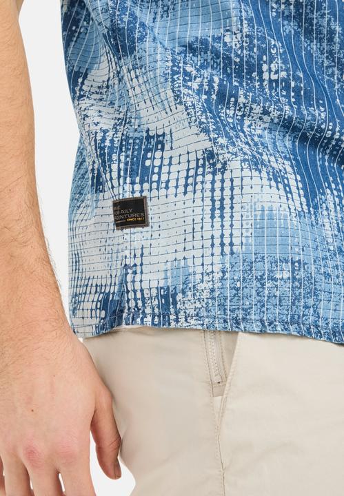 Produktbild Camel Active Kurzarmhemd mit Allover-Print (4XL)