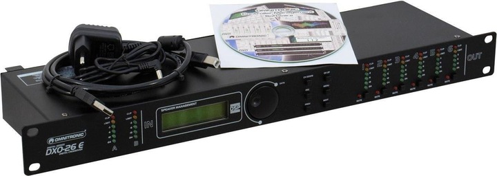 Produktbild Omnitronic DXO-26E Stereo-Aktiv-Frequenzweiche